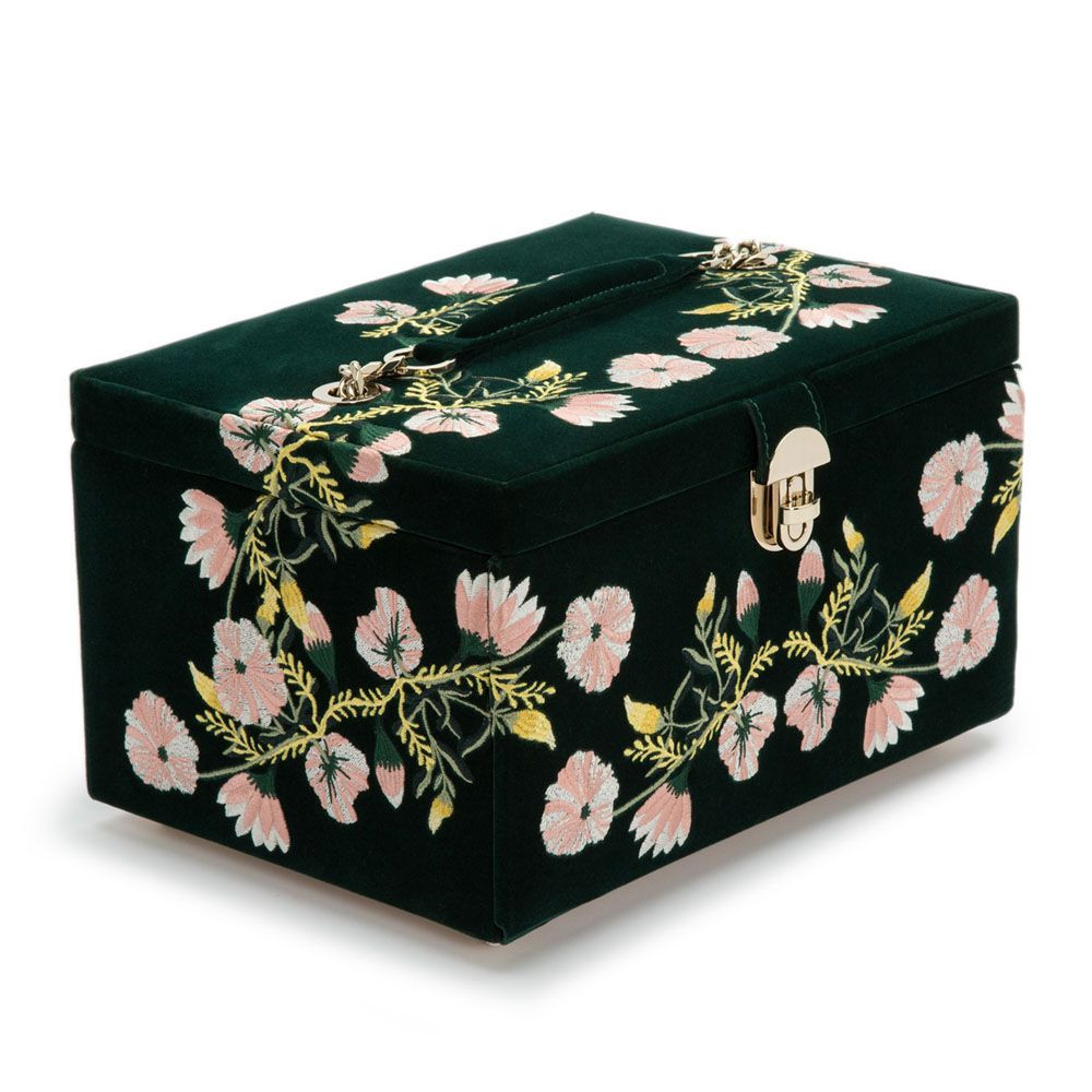 wolf1834-zoe-393112-medium-sieradendoos-groen-fluweel-geborduurde-roze-gele-bloemen