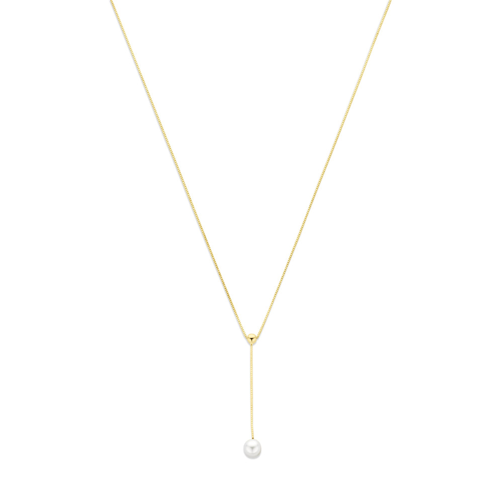 y-collier-0-5-mm-parelcollier-goud-lengte-verstelbaar-42-45-cm