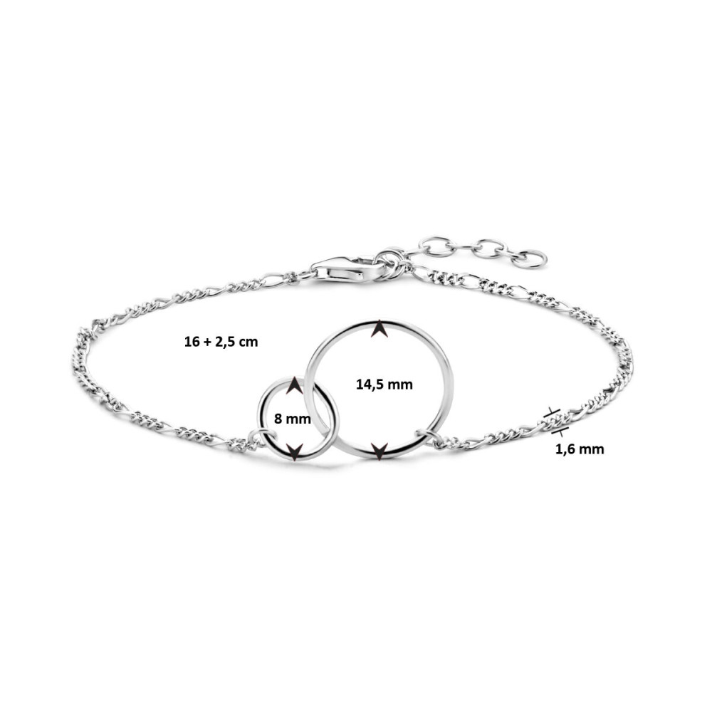 zilveren-armband-met-overlappende-cirkels-en-verstelbare-lengte