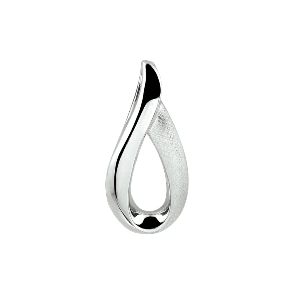 zilveren-druppel-hanger-met-glanzend-en-mat-contrast-10-5-mm-hoogte-22-mm