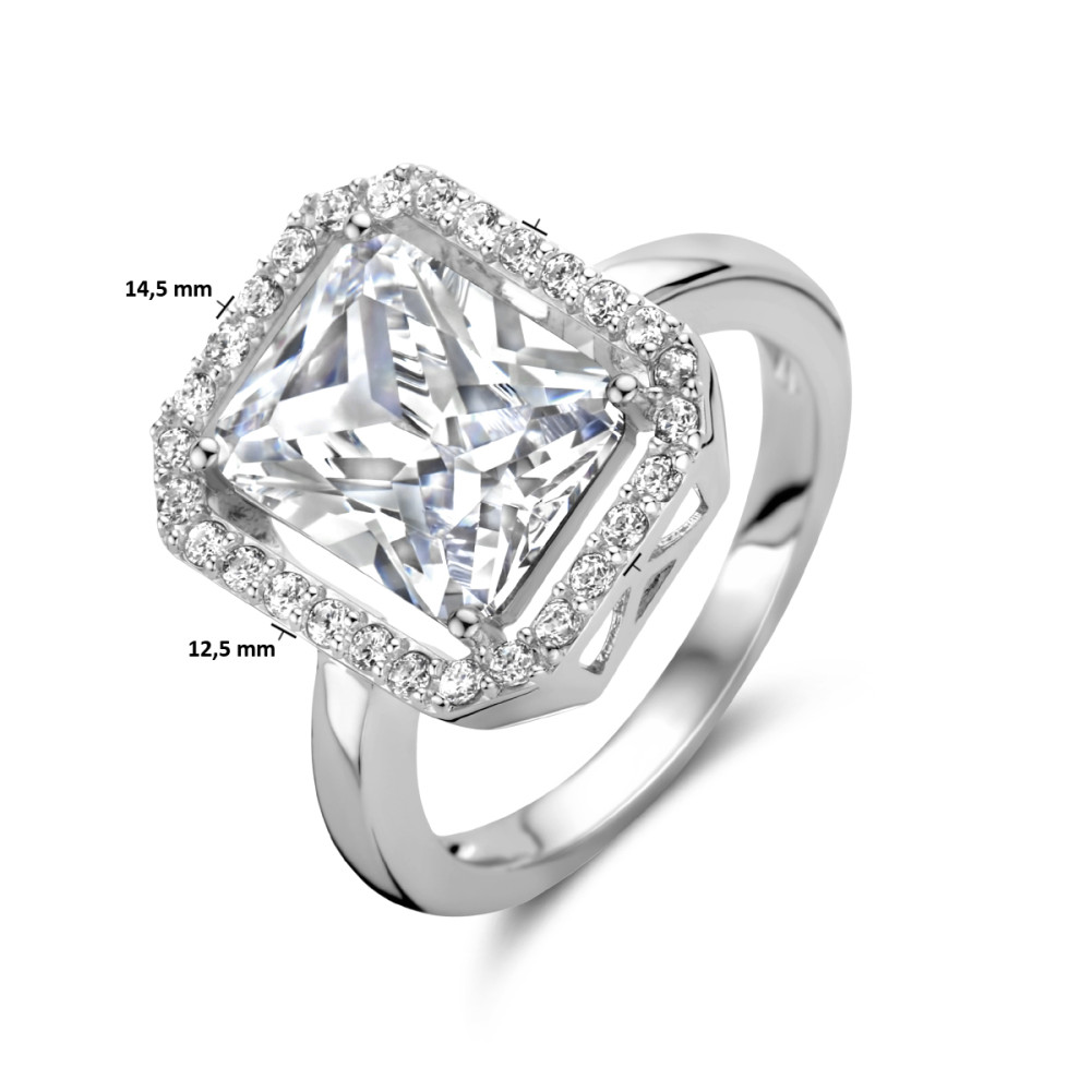 zilveren-entourage-ring-met-vierkante-zirkonia-en-halo-stijl-steentjes
