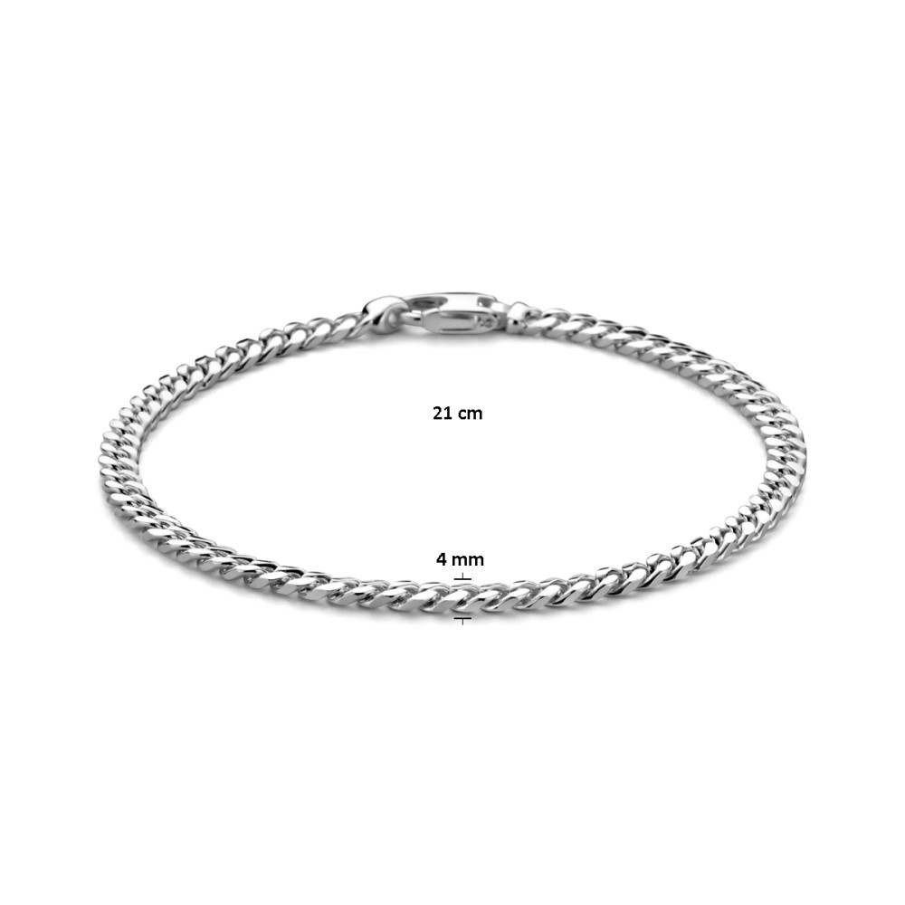 zilveren-gourmet-schakelarmband-4-mm-breed-met-karabijnsluiting
