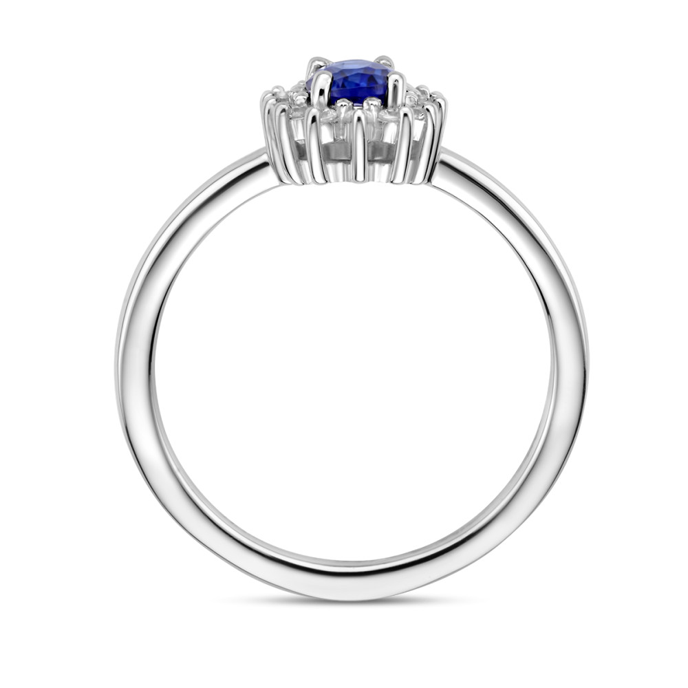 zilveren-halo-ring-met-blauwe-synthetische-saffier-en-zirkonia