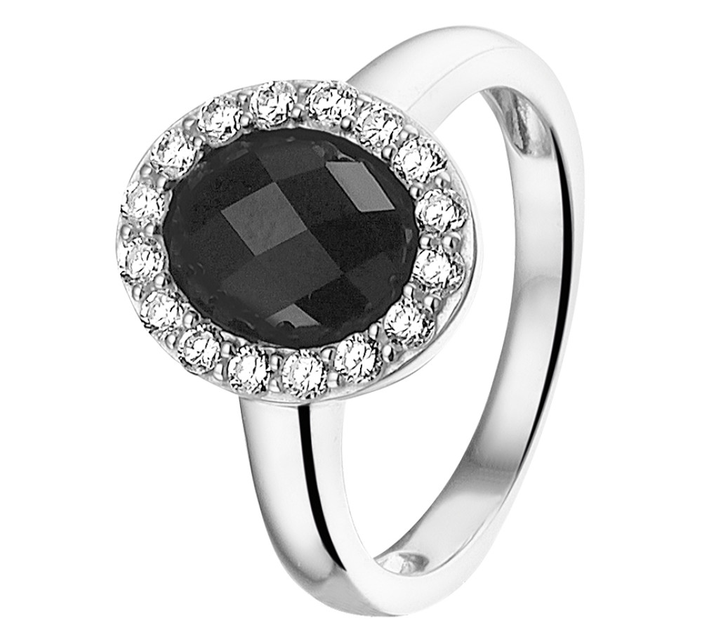 zilveren-halo-ring-met-ovale-onyx-en-zirkonia