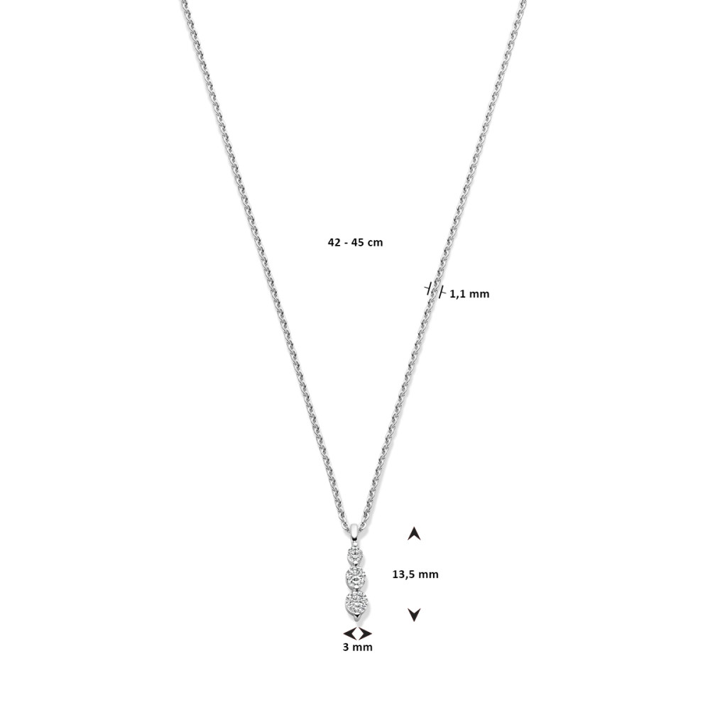 zilveren-ketting-met-drie-transparante-zirkonia-s-boven-op-elkaar-lengte-42-cm-45-cm