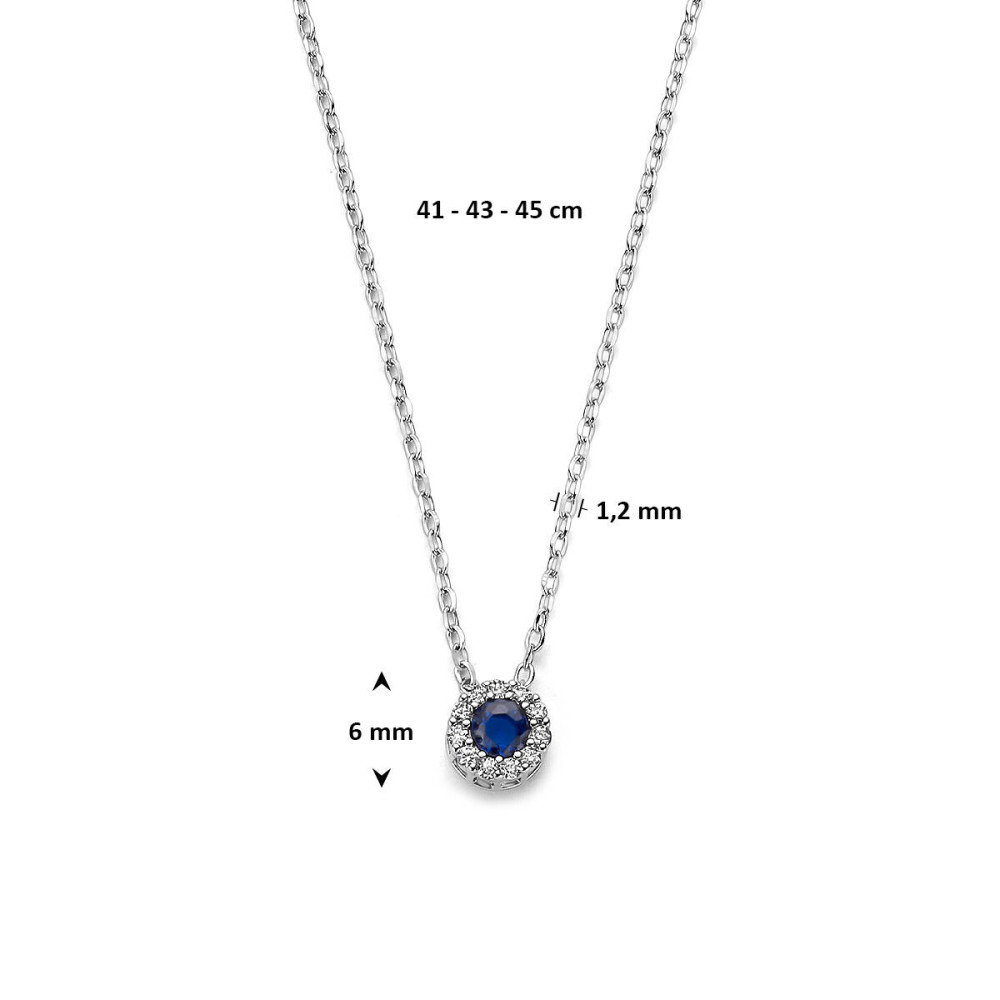 zilveren-ketting-met-ronde-blauwe-saffier-en-zirkonias-6-mm-diameter-lengte-41-45-cm