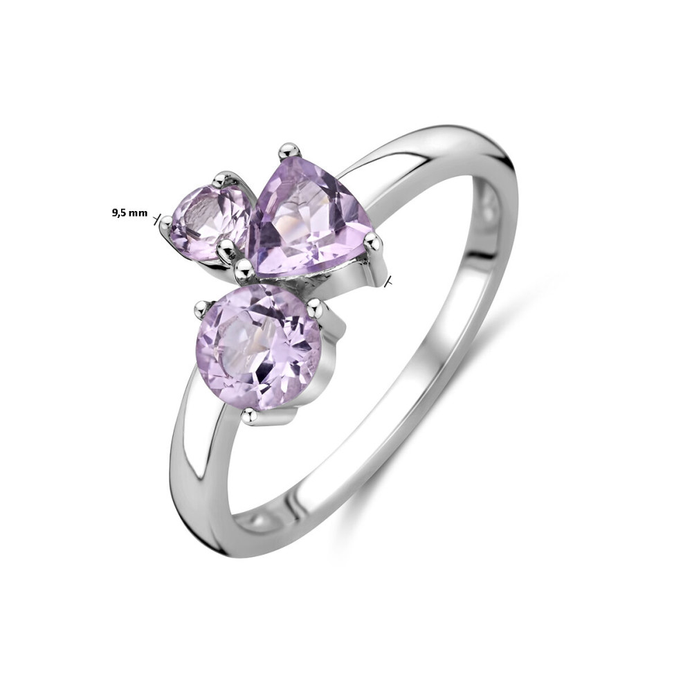 zilveren-ring-met-paarse-amethist-in-speelse-vormen