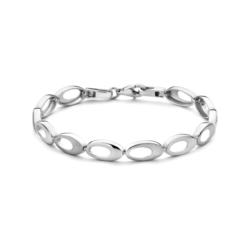zilveren-schakelarmband-met-ovale-schakels-en-mat-glanzend-afwerking