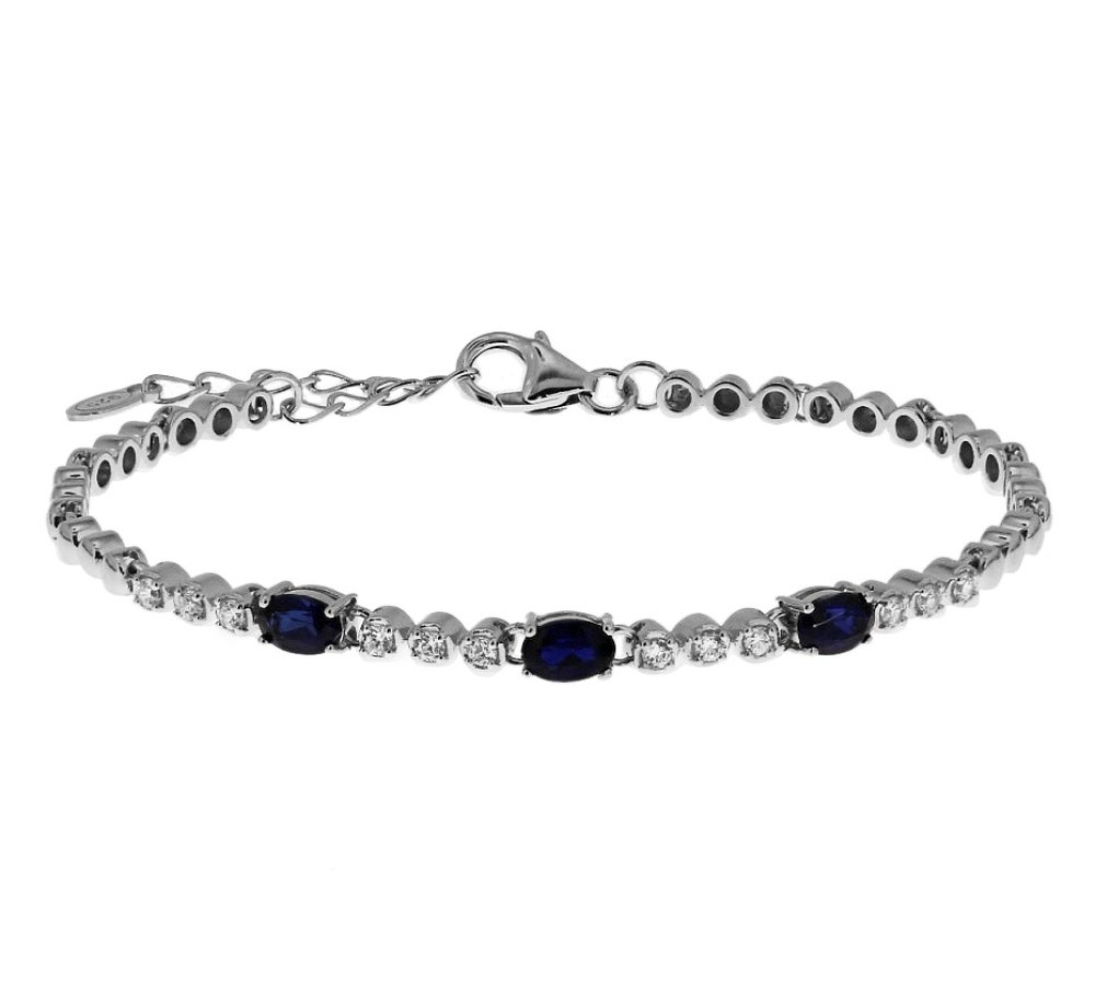 zilveren-tennisarmband-met-saffieren-en-zirkonia
