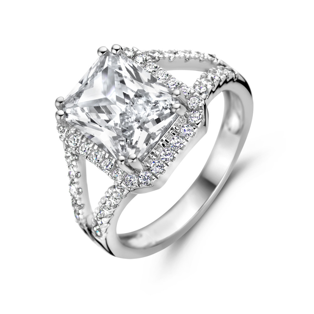 zilveren-vierkante-halo-ring-met-zirkonia-s-en-gesplitste-band