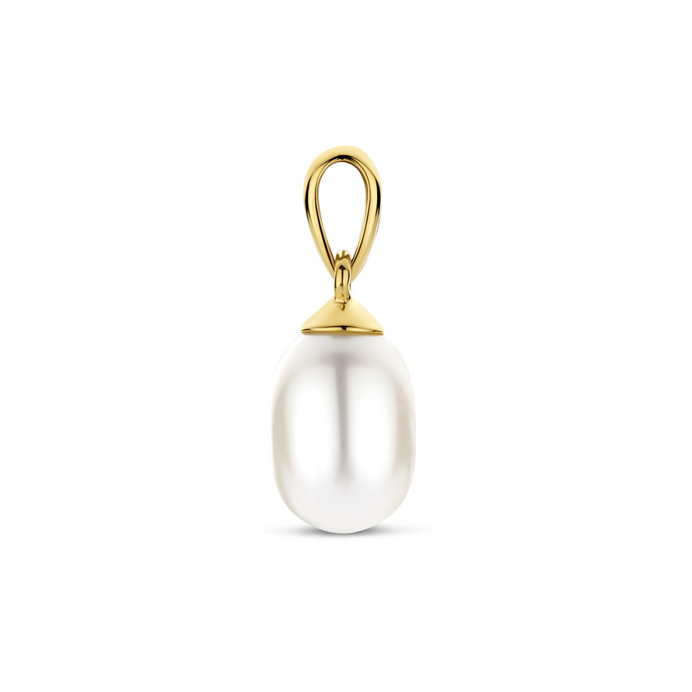zoetwaterparel-hanger-9-karaat-goudkleurig-glanzend-6-mm-breed-x-15-mm-hoog