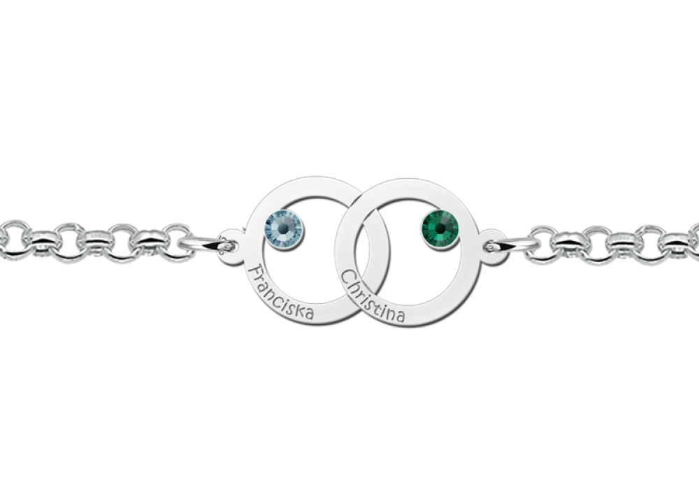 names4ever-mj016212-zilveren-geboortesteen-schakelarmband-met-gegraveerde-ronde-hangers
