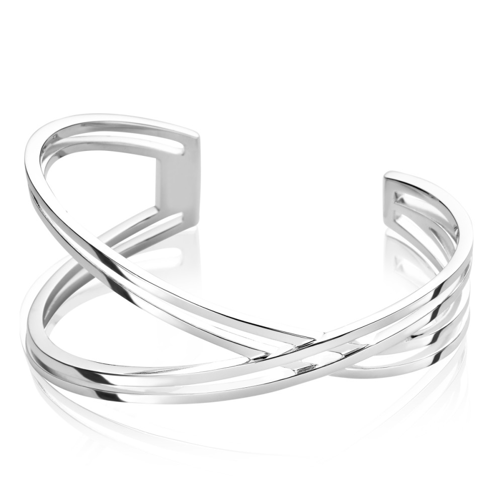 zinzi-x-mart-visser-mva12-cross-over-klemarmband-zilver-30-mm-breedte-diameter-65-mm