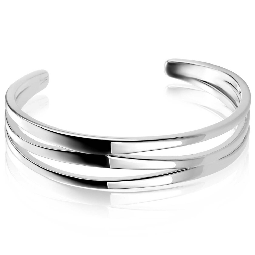 zinzi-x-mart-visser-mva25-spangarmband-zilver-3-banen-glanzend-16-mm-breedte-diameter-60-mm
