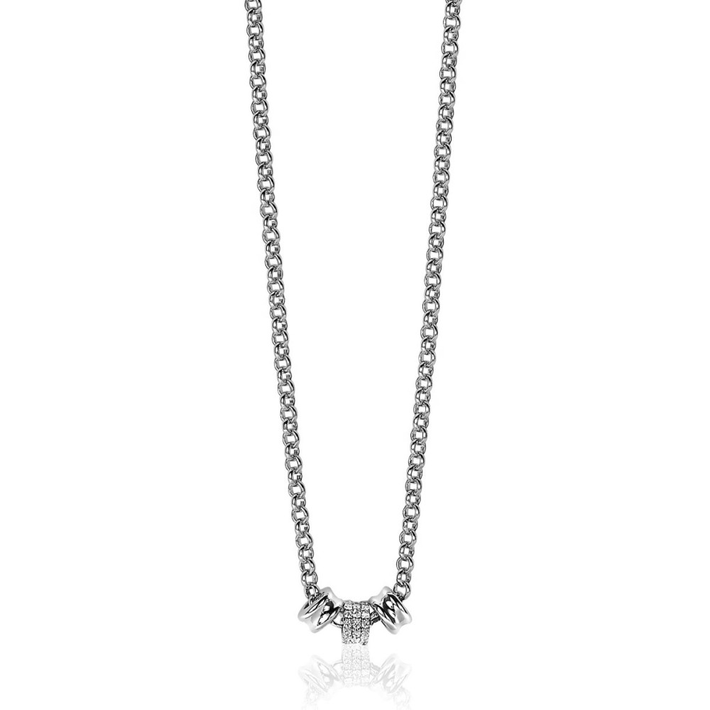 zinzi-x-mart-visser-mvc23-zilveren-ketting-rond-zirkonia-4-6-mm-breedte-lengte-45-cm