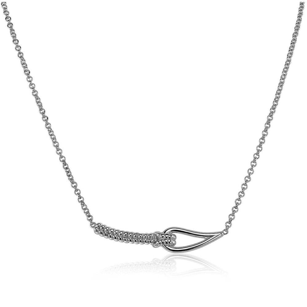 zinzi-x-mart-visser-mvc9-zilveren-ketting-hanger-knoop-gerhodineerd-40-mm-breedte-lengte-45-cm