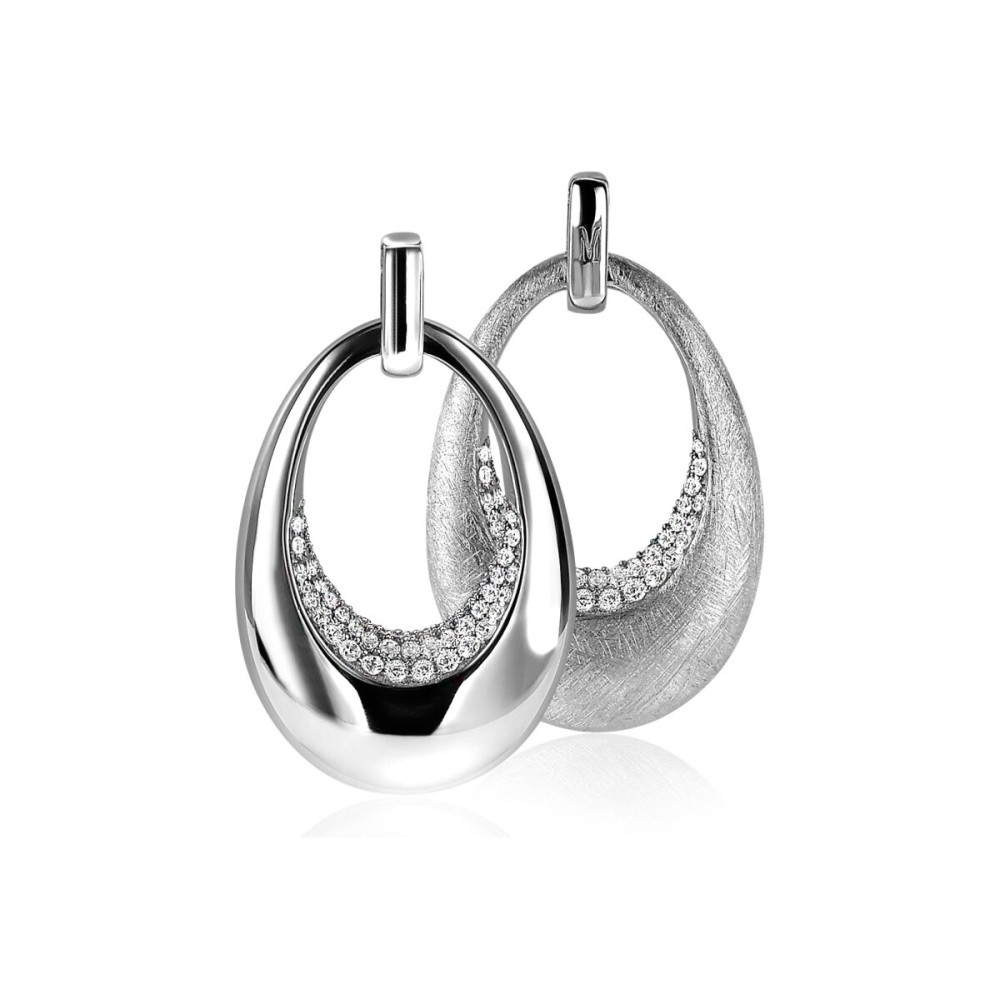zinzi-x-mart-visser-mvh10-ovale-hanger-zilver-zirkonia-matte-en-glanzende-zijde-25-mm-breed-x-42-mm-hoog