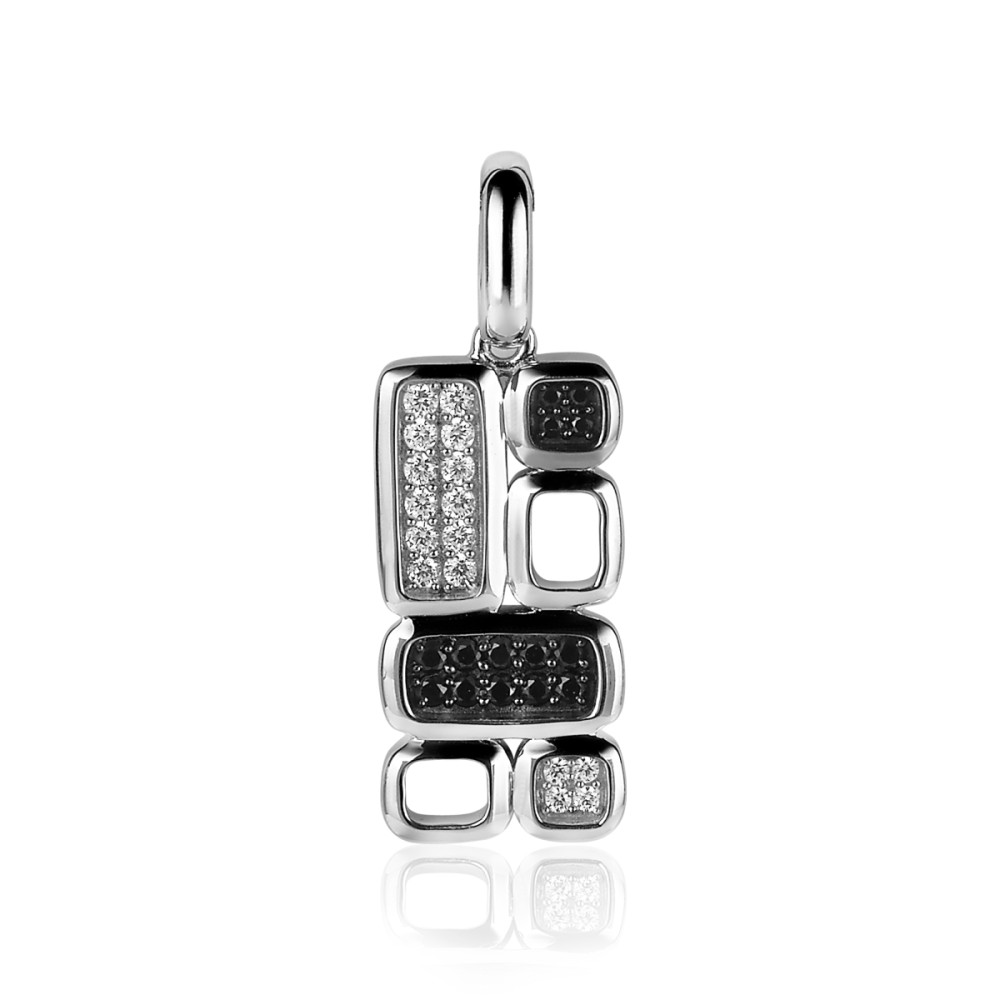 zinzi-x-mart-visser-mvh3z-hanger-zilver-zwarte-en-transparante-zirkonia-s-13-5-mm-breed-x-37-mm-hoog