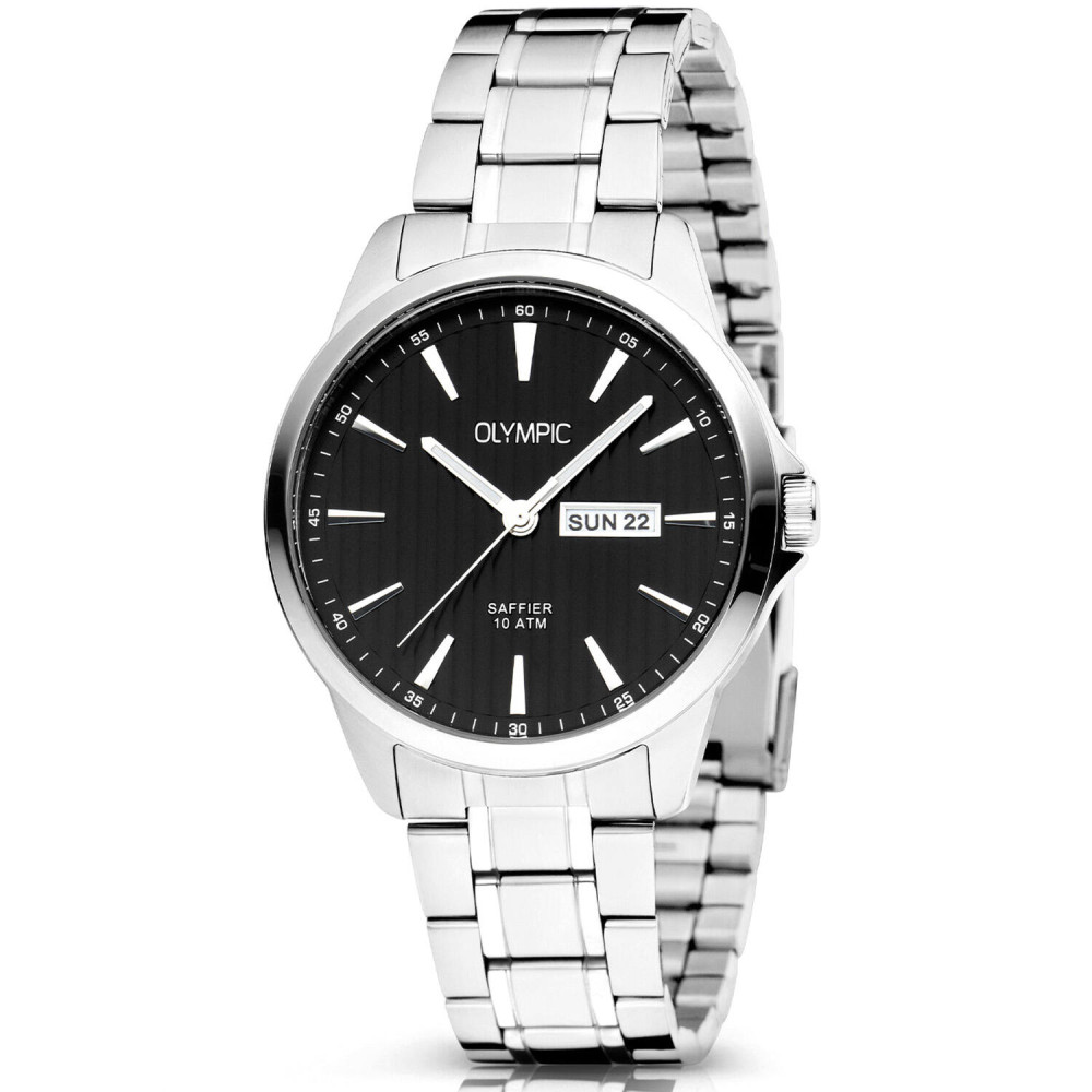 olympic-john-ol26hss313-herenhorloge-met-zwarte-wijzerplaat-rond-diameter-41-mm