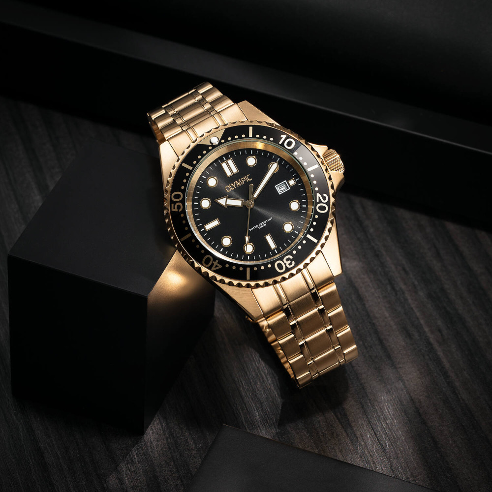 olympic-kai-ol72hdd010-sportief-en-stijlvol-herenhorloge-met-goudkleurige-accenten-diameter-42-mm