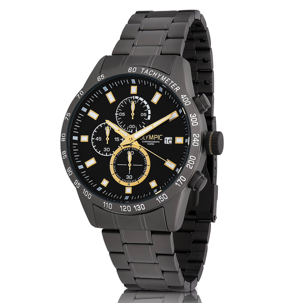 olympic-max-ol72hgg001-sportief-herenhorloge-met-zwarte-wijzerplaat-en-gunmetal-afwerking-diameter-44-mm