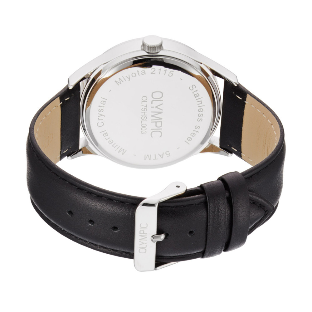 olympic-senne-ol75hsl003-herenhorloge-zwart-leer-zilverkleurige-ronde-kast-o-43-mm