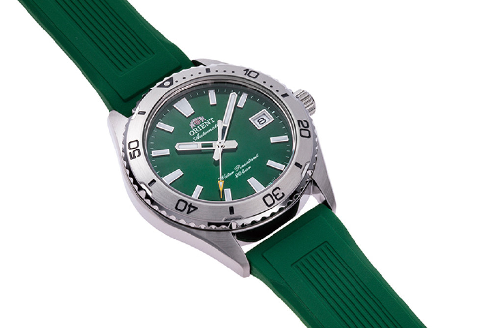 orient-mako-ra-ac0q11e-duikhorloge-automaat-mechanisch-staal-siliconen-zilverkleurig-groen-40-mm