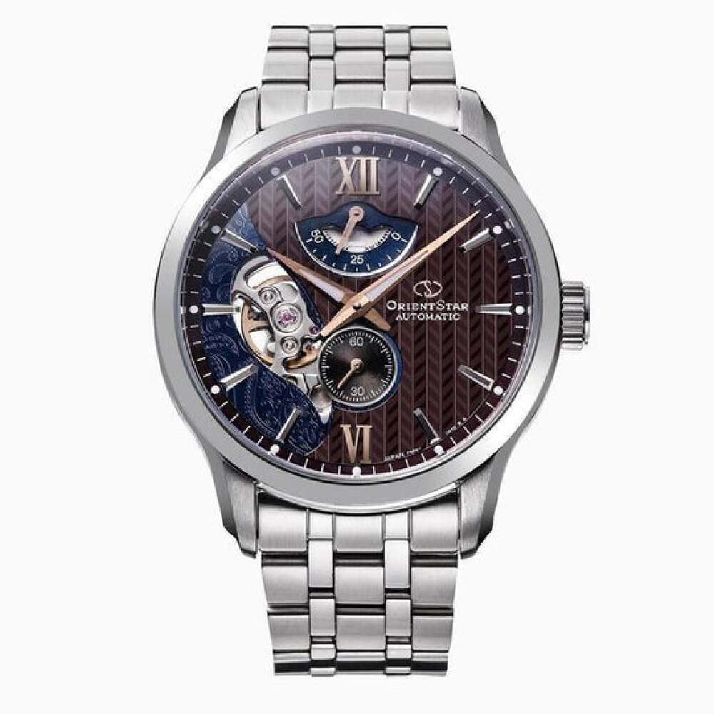 orient-star-contemporary-automatic-re-av0b02y00b-herenhorloge-automaat-staal-zilverlkeurig-bruin-blauw-42-mm