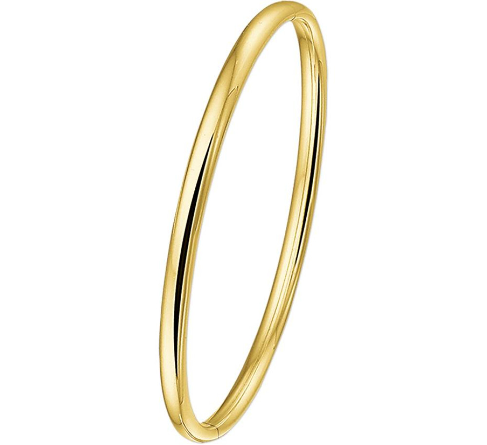 14-karaat-gouden-slavenarmband-ovaal-en-glad-ontwerp