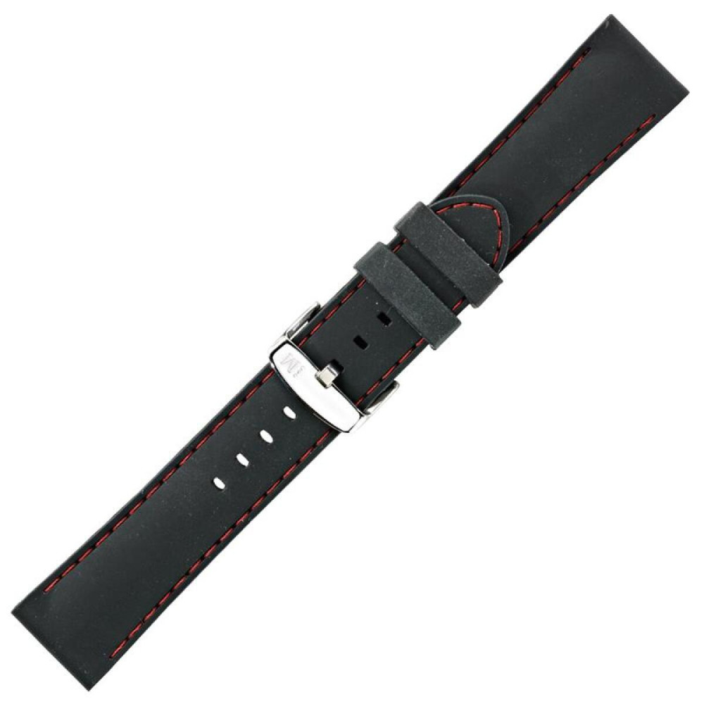 morellato-pmu883carezz-horlogeband-rood-stiksel-zwart-rubber-gesp