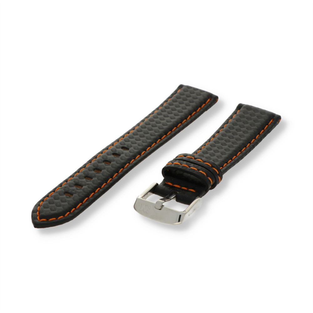 morellato-pmu886biking-horlogeband-oranje-stiksel-zwart-leer-gesp-sluiting