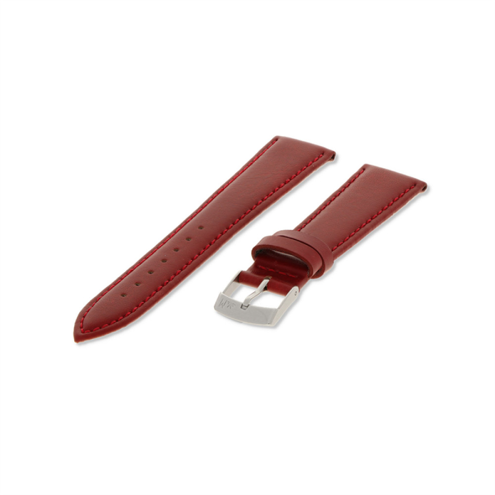 morellato-pmx081gelso-horlogebandje-rood-vegan-leer-zilverkleurige-gesp-klassiek