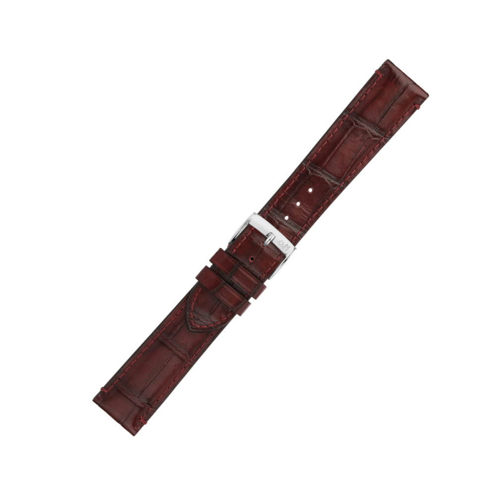 morellato-pmx081tiepolo-horlogeband-kroko-patroon-donkerrood-leer-zilverkleurige-gesp