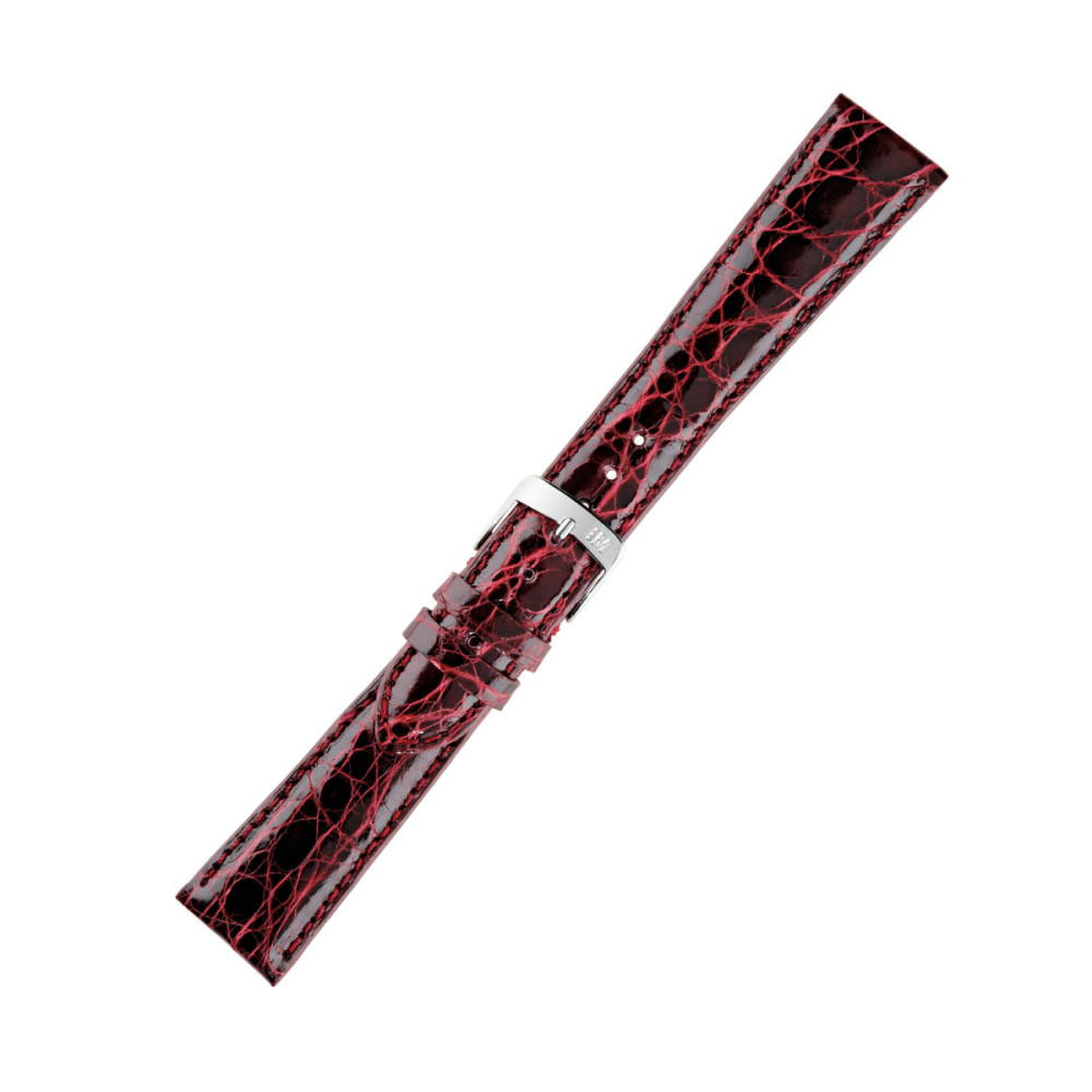 morellato-pmx082amadeus-horlogeband-donkerrood-kroko-patroon-leer-gesp-zilverkleurig