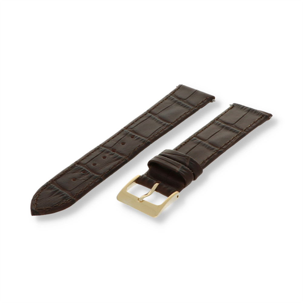 pex-px12-123db-horlogeband-krokopatroon-donkerbruin-leer-goudkleurige-gesp