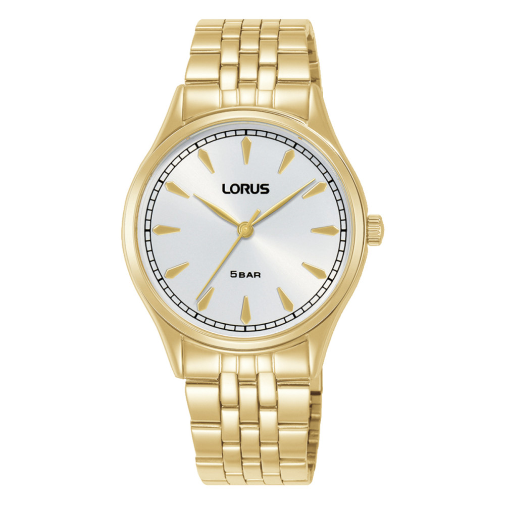 lorus-rg296yx9-dameshorloge-goudkleurig-staal-schakelband-zilverkleurige-wijzerplaat-o-32-mm
