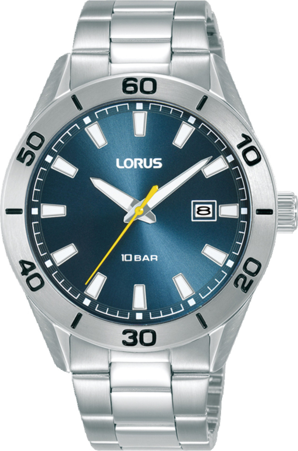 lorus-rh967px9-herenhorloge-quartz-staal-zilverkleurig-blauw-40-mm