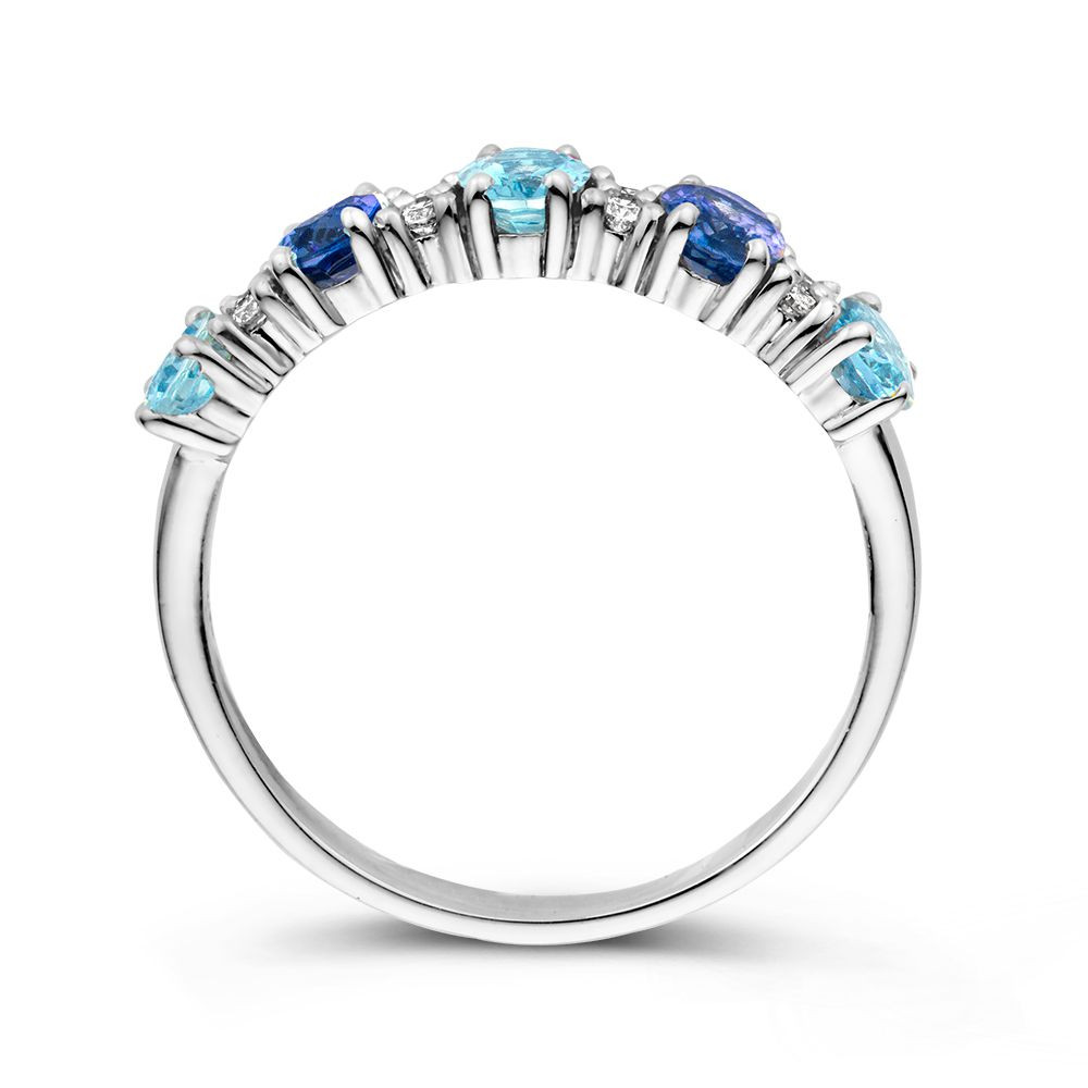 18-karaat-witgouden-meer-steense-ring-met-saffier-aquamarijn-en-diamant