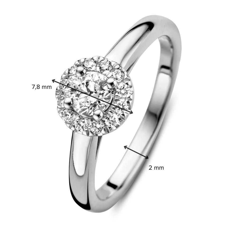 ronde-entourage-ring-van-14-karaat-witgoud-met-briljant-geslepen-diamant-en-halo-van-kleinere-diamanten-0-45-crt