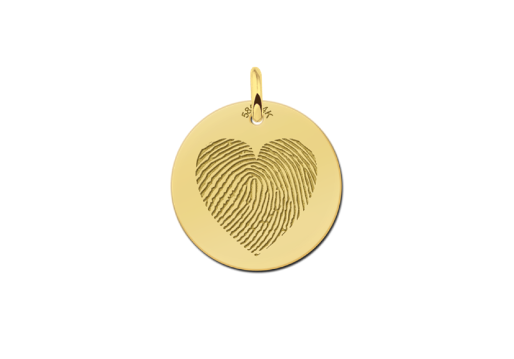 names4ever-gouden-hanger-met-hartjes-vingerafdruk-diameter-16-mm