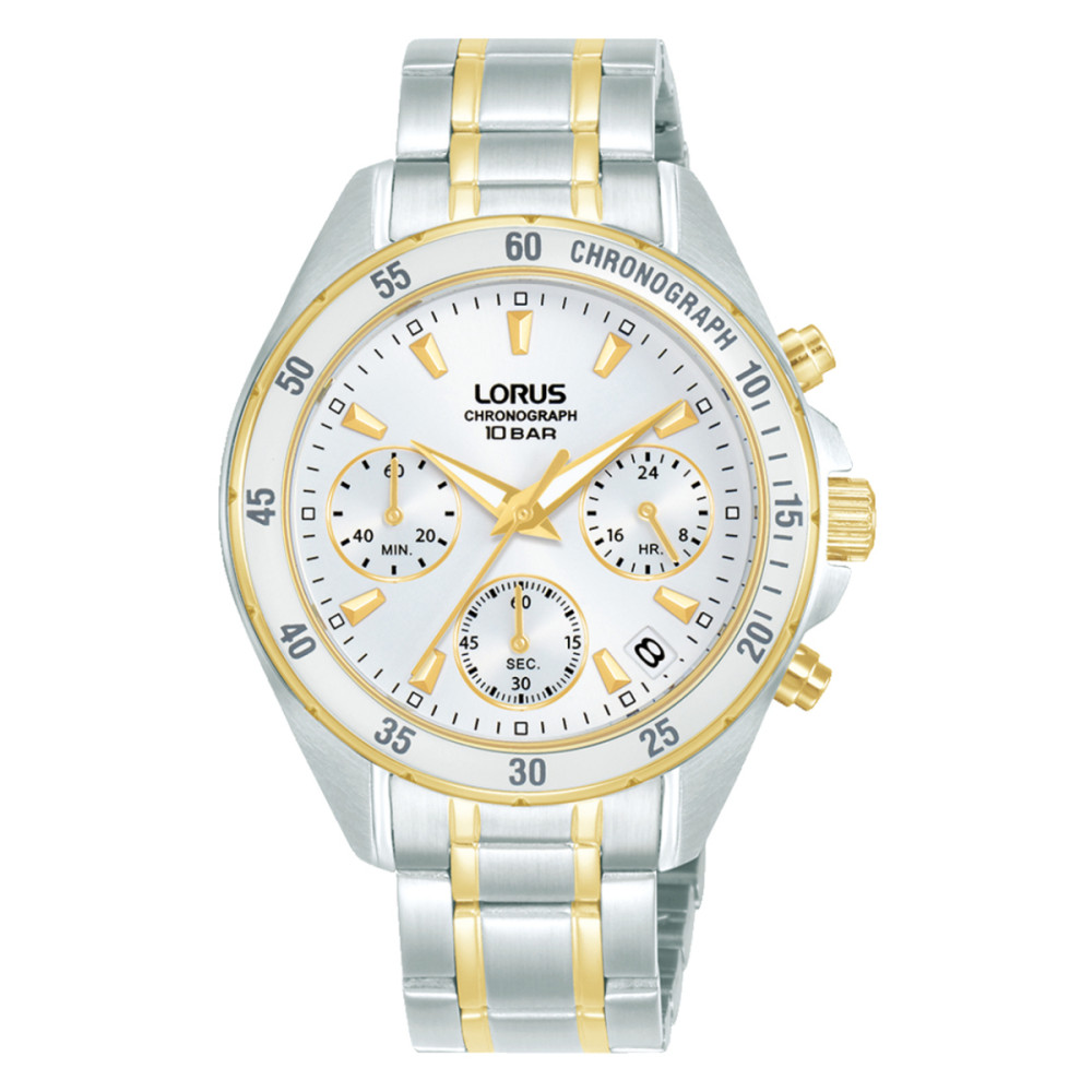 lorus-rt360lx9-dameshorloge-chronograaf-bicolor-schakelband-datum-o-36-mm