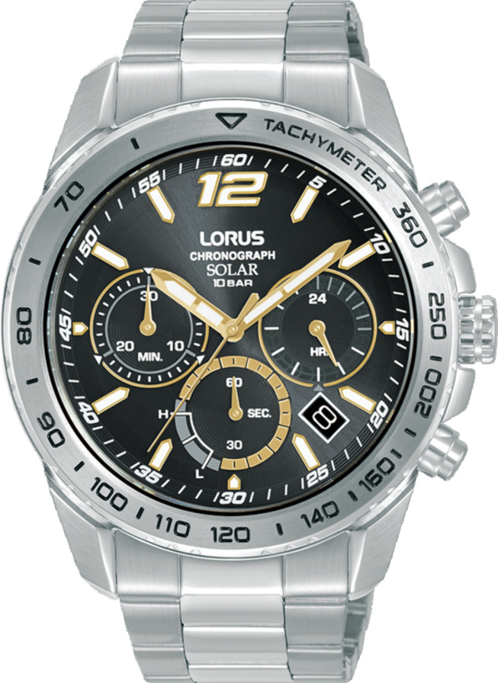 lorus-rz509ax9-herenhorloge-chronograaf-quartz-staal-zilverkleurig-zwart-goudkleurig-44-mm