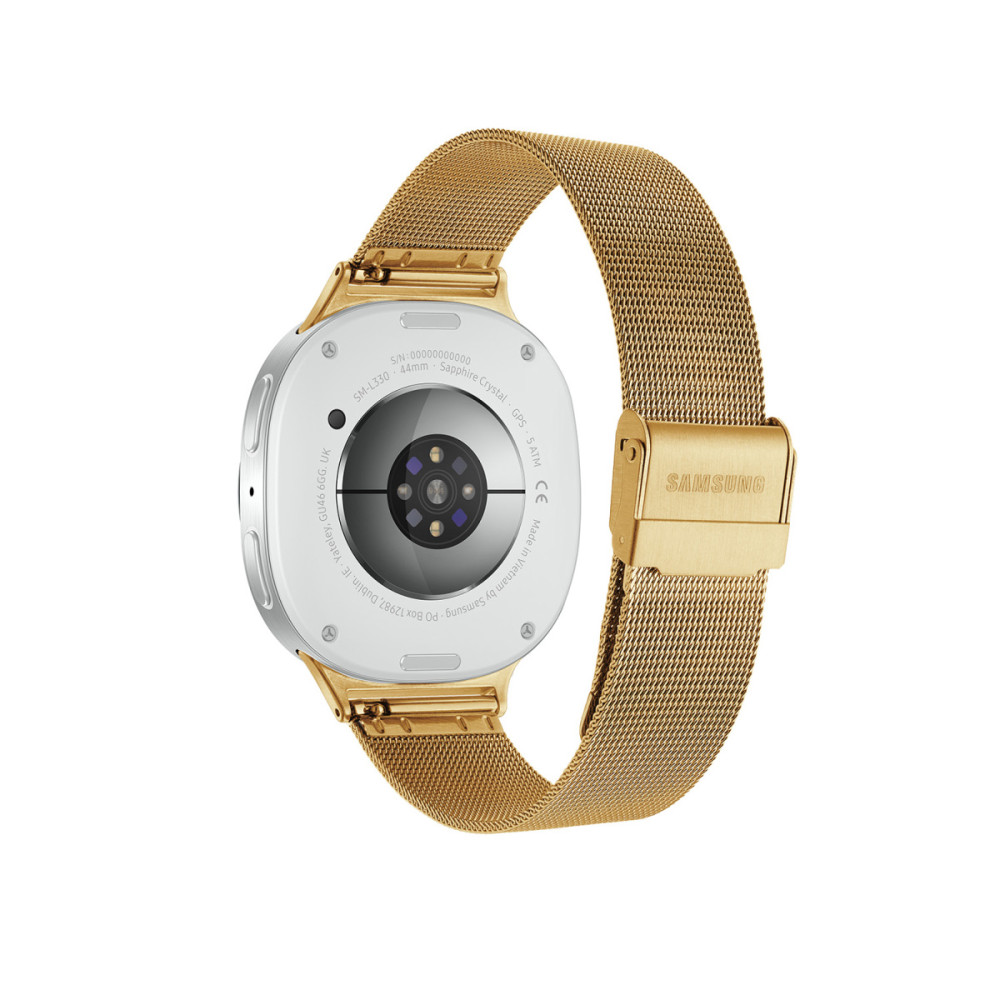 samsung-galaxy-watch-8-lte-sa-l330sgm20-lte-smartwatch-gold-plated-mesh-band-en-zilverkleurige-kast-44-mm