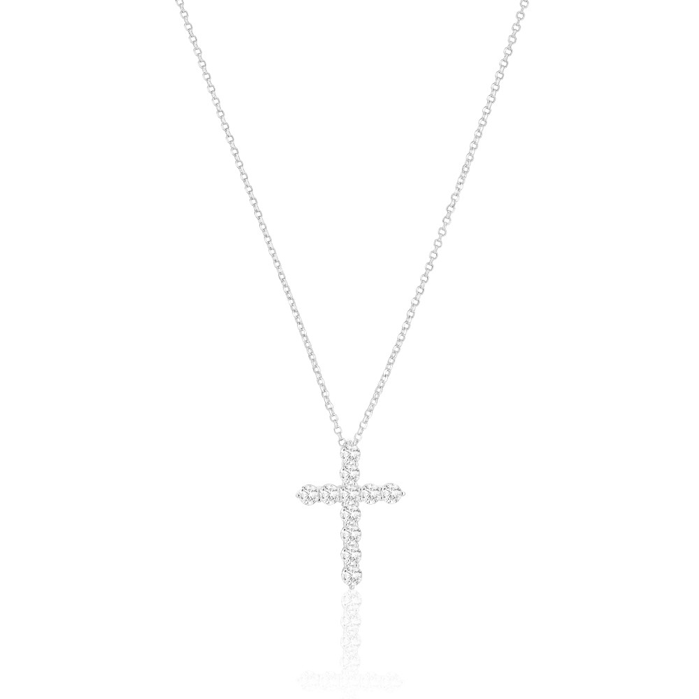 sif-jakobs-belluno-croce-sj-n2394-cz-ketting-kruis-zilver-zirkonia-zilverkleurig-transparant-max-45-cm