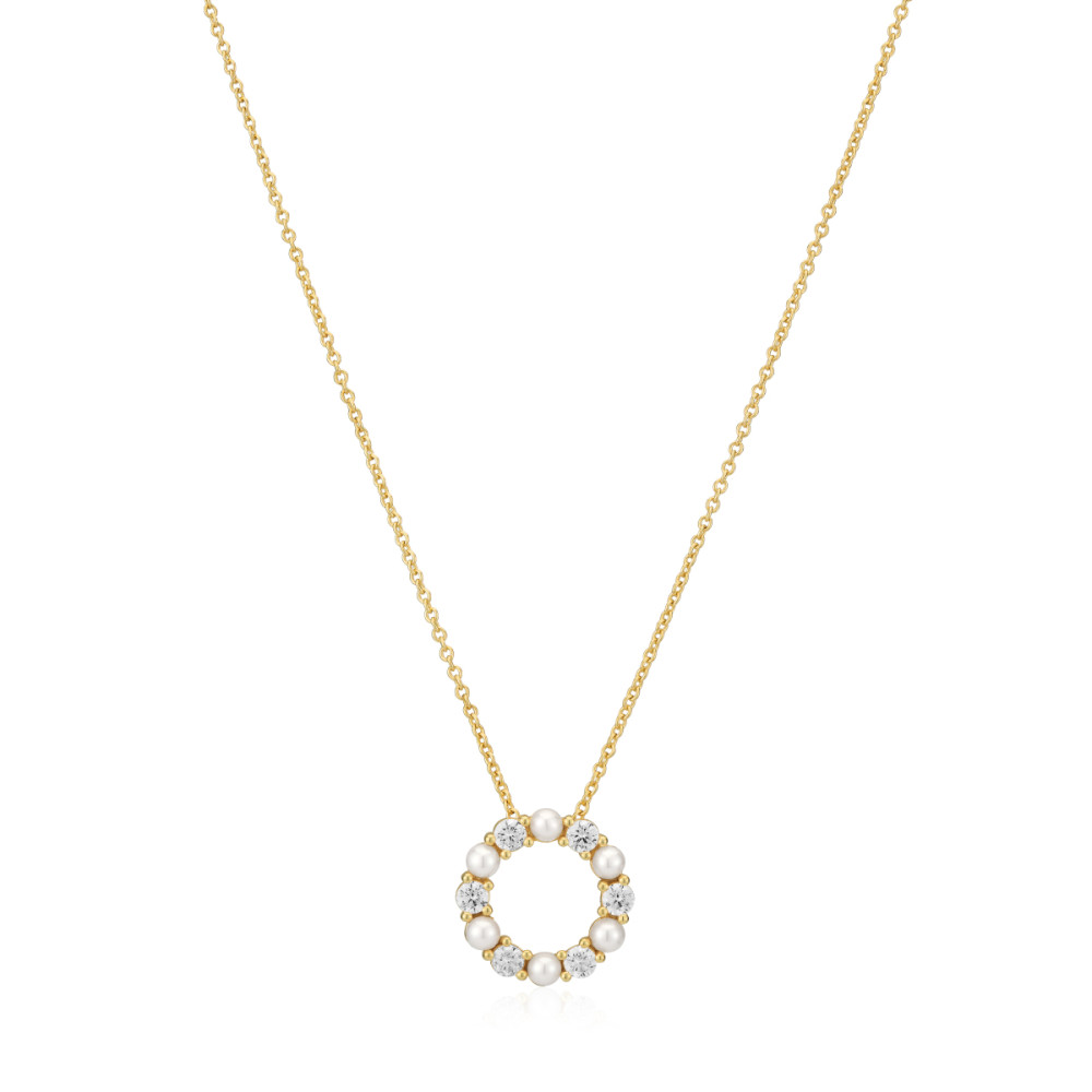 sif-jakobs-biella-sj-n2432-pcz-yg-ketting-gold-plated-zirkonia-parel-wit-goudkleurig-lengte