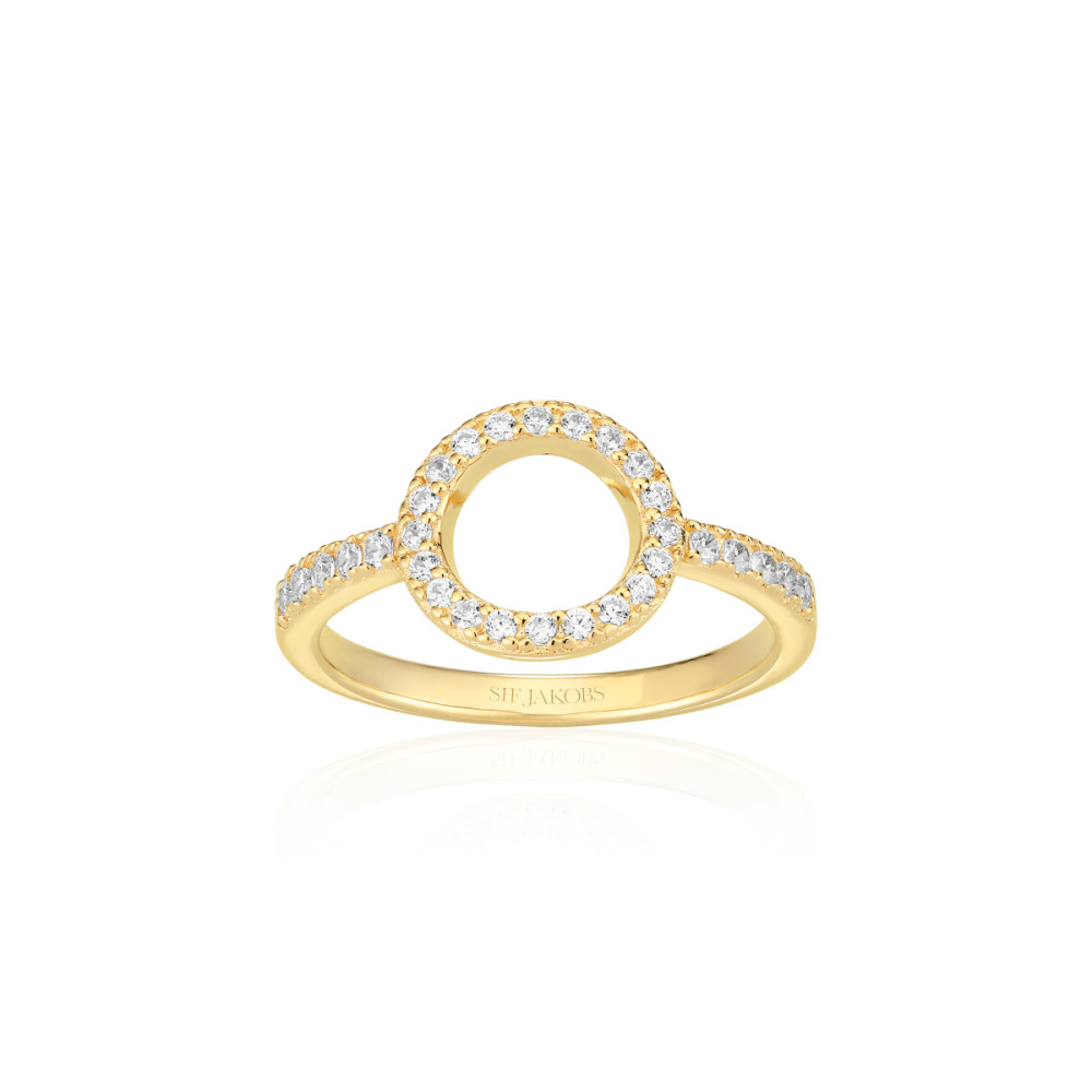 sif-jakobs-biella-sj-r11075-cz-yg-ring-gold-plated-zirkonia-pave-cirkelvormig