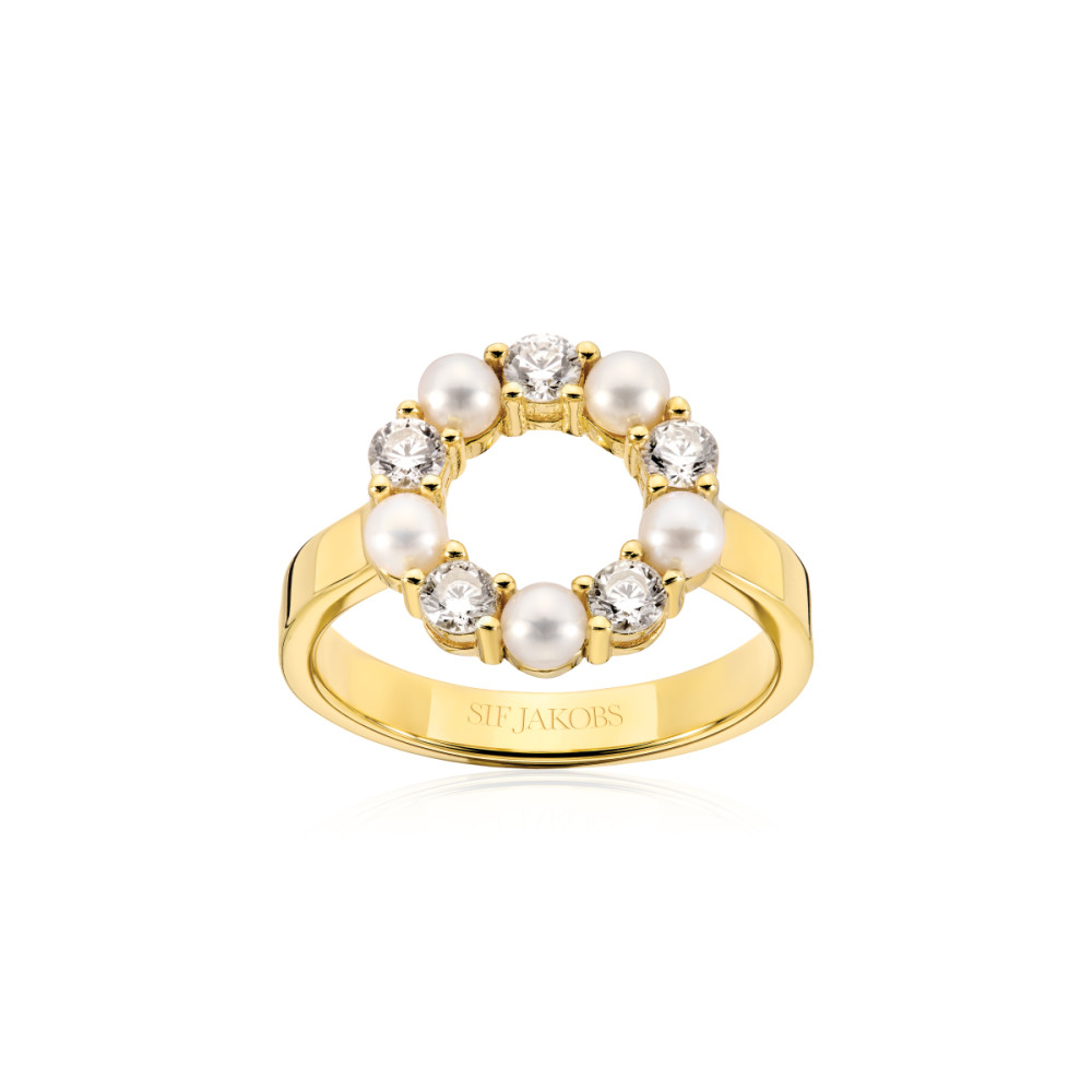 sif-jakobs-biella-sj-r2432-pcz-yg-ring-gold-plated-zirkonia-parel-glanzend