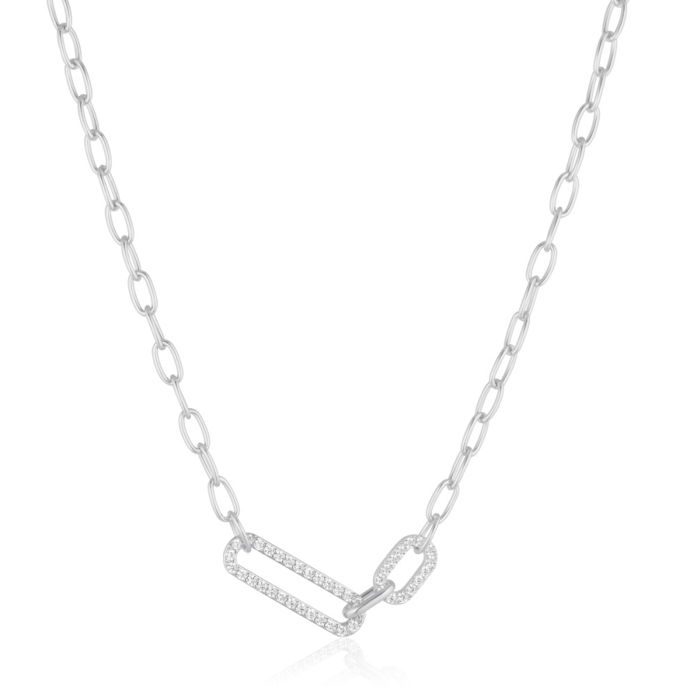 sif-jakobs-capizzi-sj-n42232-cz-zilveren-ketting-met-zirkonia-steen-glanzend-lengte-45-cm