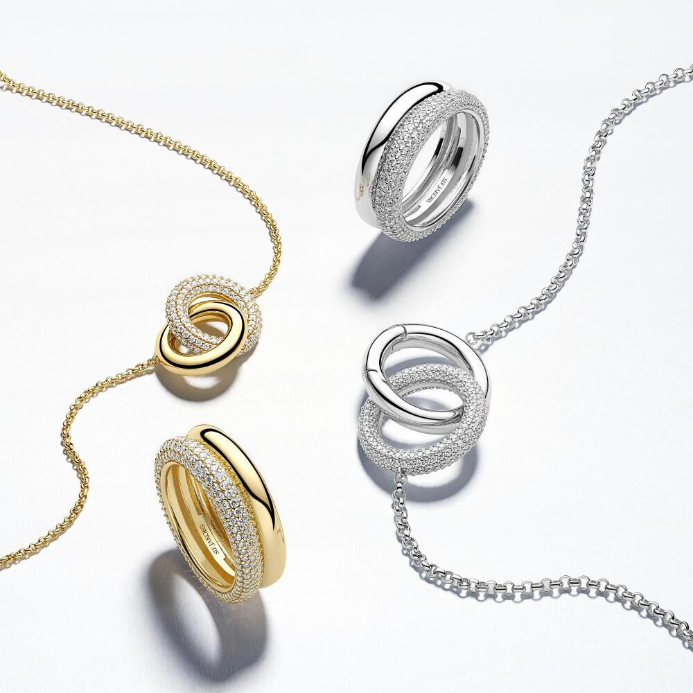 sif-jakobs-carrara-due-grande-sj-n2476-cz-yg-ketting-cirkels-zilver-zirkonia-goudkleurig-transparant-45-cm