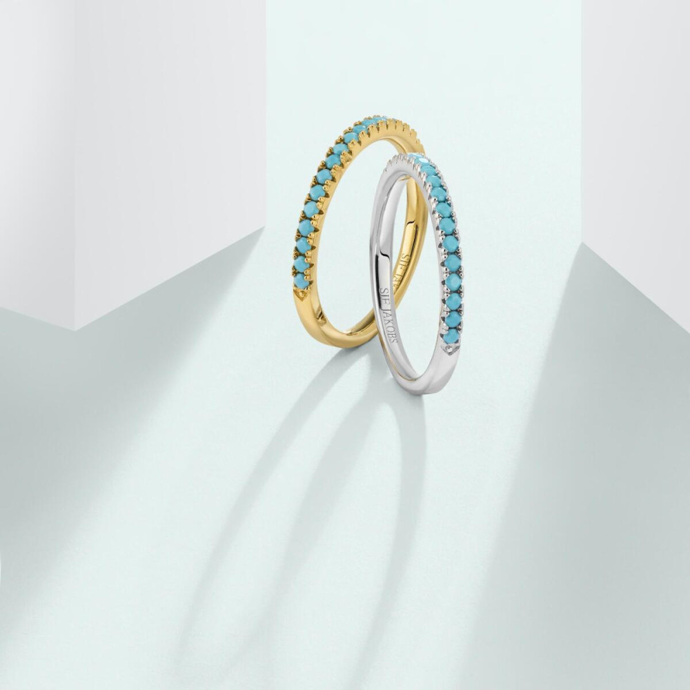 sif-jakobs-ellera-sj-r2869-tq-ring-zilver-turquoise-zirkonia-pave-2-mm-breedte